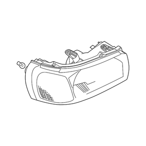 Passenger Side Headlight Assembly image
