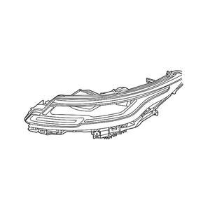 Passenger Side Headlight Assembly image