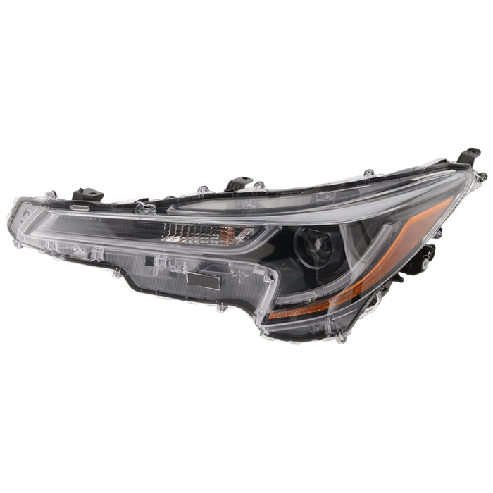Toyota Corolla Base/Hybrid LE/Hybrid Nightshade/Hybrid SE/Hybrid XLE/Hybrid XSE/L/LE/Nightshade/SE/XLE/XSE Driver Side Headlight Assembly Usa Built Composite Sedan - TO2502324