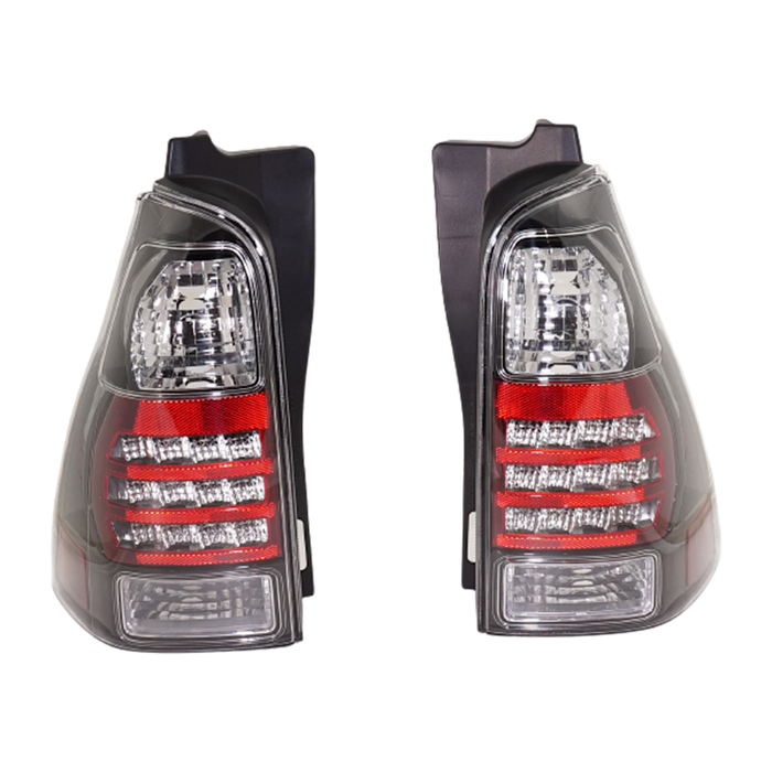 Toyota 4Runner Tail Light Set Led W/Clear Lens Bezel - TO2811151