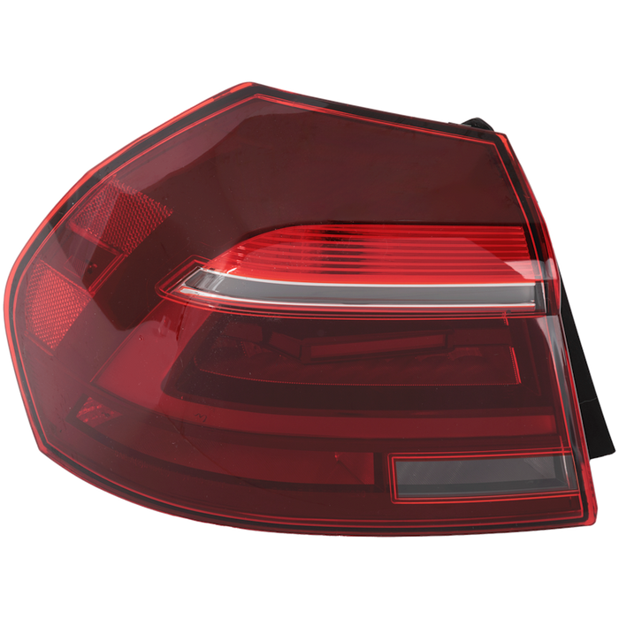 Volkswagen Passat Driver Side Tail Light Assembly Led From 7-4-16 Outer Sedan - VW2804123