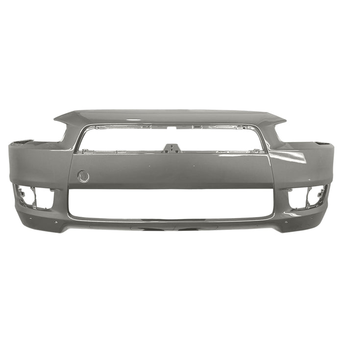 Mitsubishi Lancer Front Bumper With Lower Spoiler Holes - MI1000319