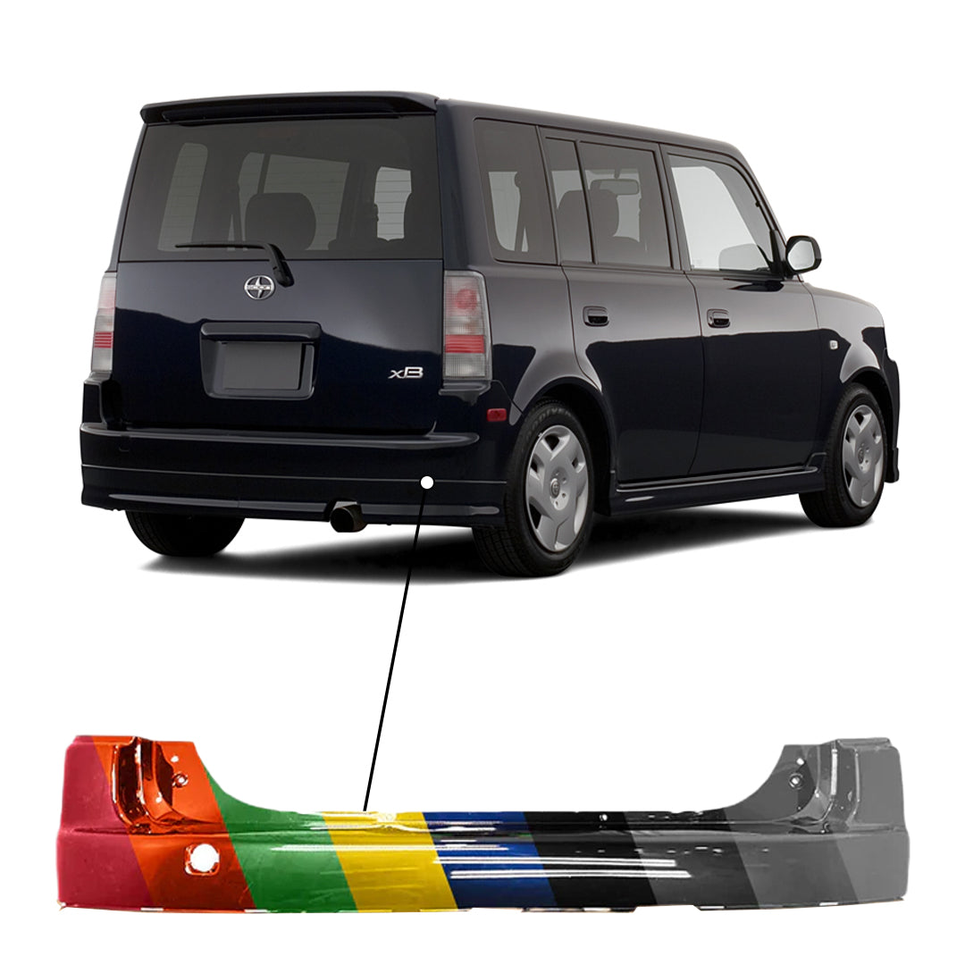 2004-2006 Scion xB Rear Bumper - SC1100102 — Partify