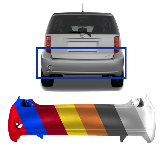 Scion xB CAPA Certified Rear Bumper - SC1100106C