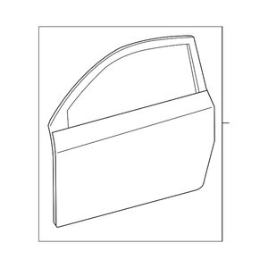 Front Driver Side Door Shell image