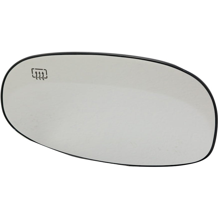 Saturn L100/L200/L300/LS/LS1/LS2/LW1/LW2/LW200/LW300 Driver Side Door Mirror Glass Heated Flat - GM1324206