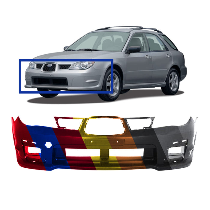 Subaru Impreza Wagon Front Bumper - SU1000154