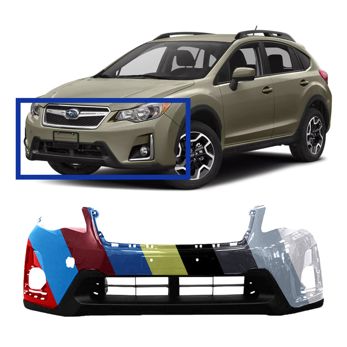 Subaru Crosstrek CAPA Certified Front Bumper - SU1000180C