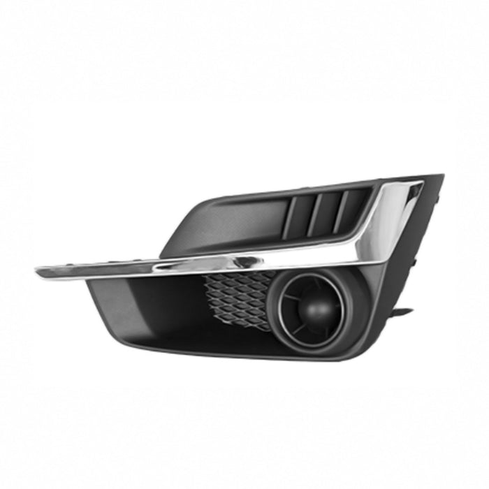 Subaru Impreza Front Driver Side Bumper Insert Fog Lamp Opening Cover For Use W/O Fog Lamps W/Chrome Molding - SU1038109