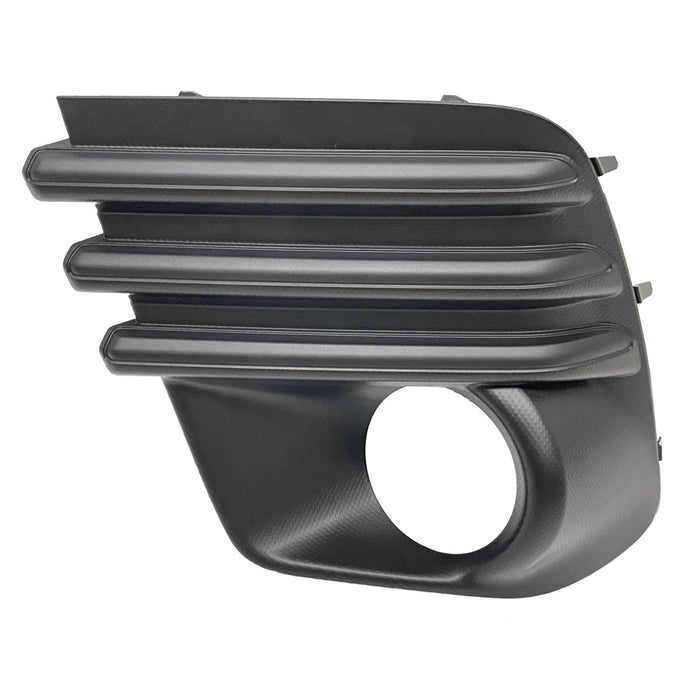 Subaru Forester Base/Convenience/Premium Front Driver Side Bumper Insert Fog Lamp Bezel Textured - SU1038131