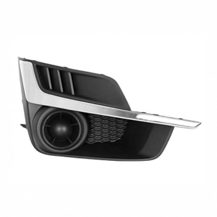 Subaru Impreza Front Passenger Side Bumper Insert Fog Lamp Opening Cover For Use W/O Fog Lamps W/Chrome Molding - SU1039109