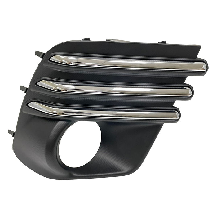 Subaru Forester Premier/Touring Front Passenger Side Bumper Insert Fog Lamp Bezel Chrome - SU1039132