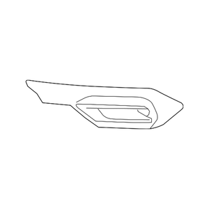 Front Passenger Side Bumper Insert image