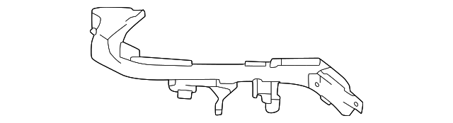 Subaru BRZ Lower Front Bumper Support - SU1042136
