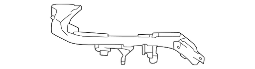 Subaru BRZ Lower Front Bumper Support - SU1043136