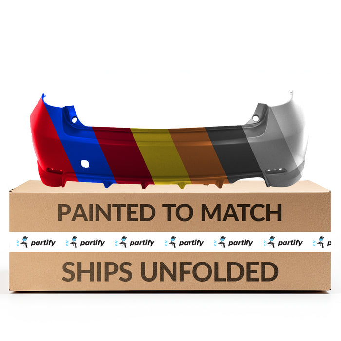 Subaru Impreza Hatchback Rear Bumper With Spoiler - SU1100162