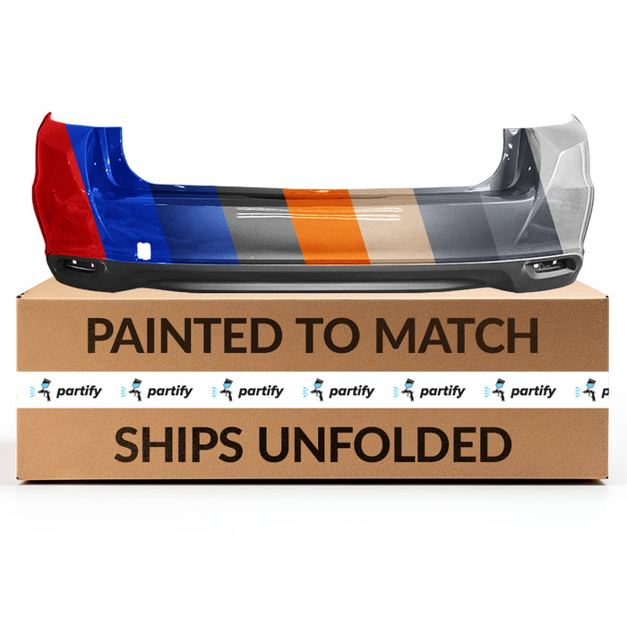 Subaru Impreza Hatchback OEM Rear Bumper Without Sensor Holes - 57704FL20A