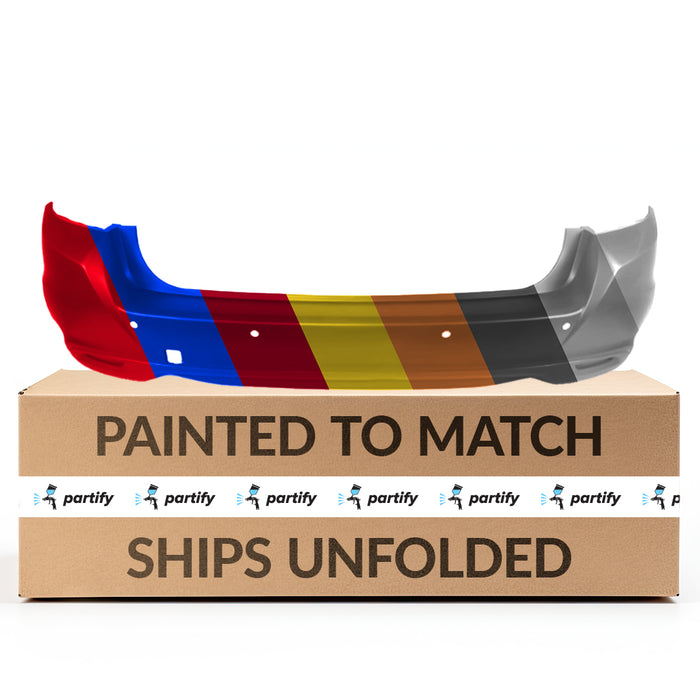 Subaru Impreza Hatchback Rear Bumper With Sensor Holes - SU1100186