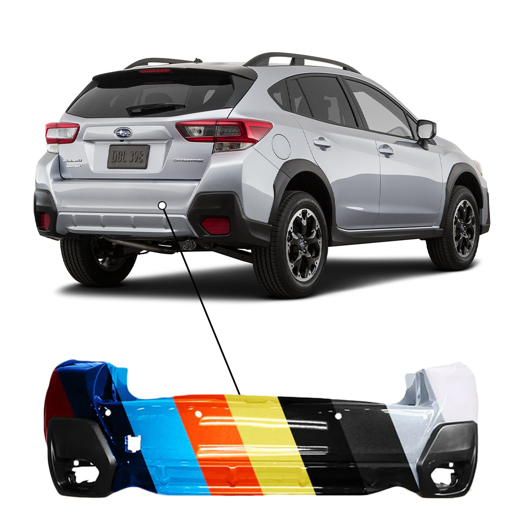 2018-2021 Subaru Crosstrek Rear Bumper With Sensor Holes