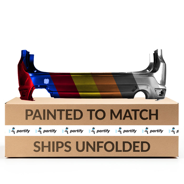 Parachoques trasero OEM para Subaru Forester (no deportivo) sin orificios para sensores - 57704SJ301