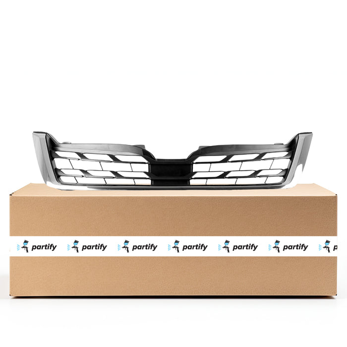 Subaru Forester Grille Matte Black W/Chrome Mldg Lower Assembly - SU1200169