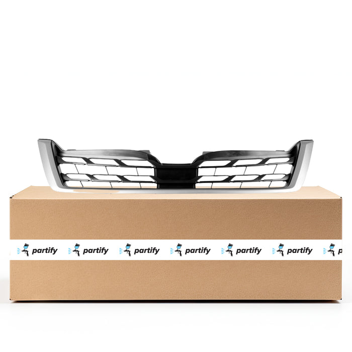 Subaru Forester Grille Matte Black W/Painted Gray Mldg Lower Assembly - SU1200171