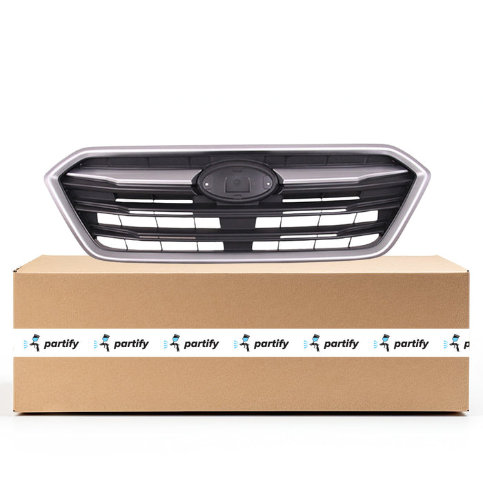 Subaru Legacy CAPA Certified Grille W/O 50Th Anniversary Edition Silver Trim Assembly - SU1200180C