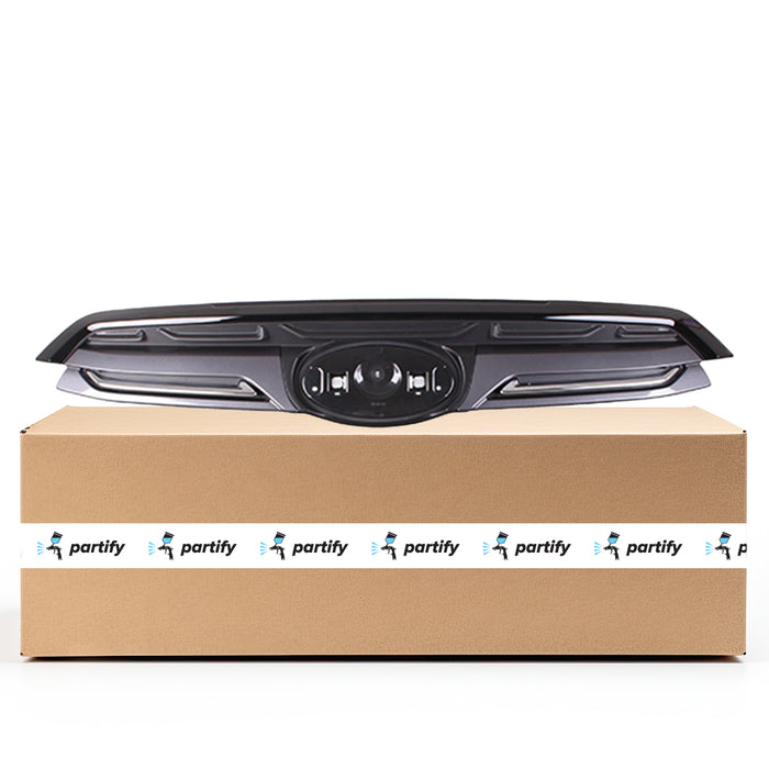 Subaru Forester Grille Upper Grille Assy Black/Chrome Assembly - SU1200200
