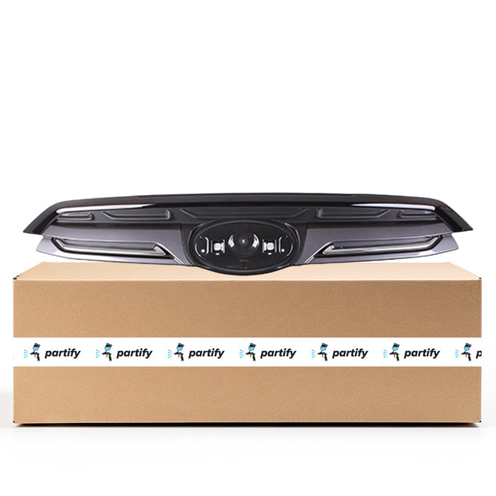 Subaru Forester CAPA Certified Grille Upper CAPA Certified Grille Assy Black/Chrome Assembly - SU1200200C
