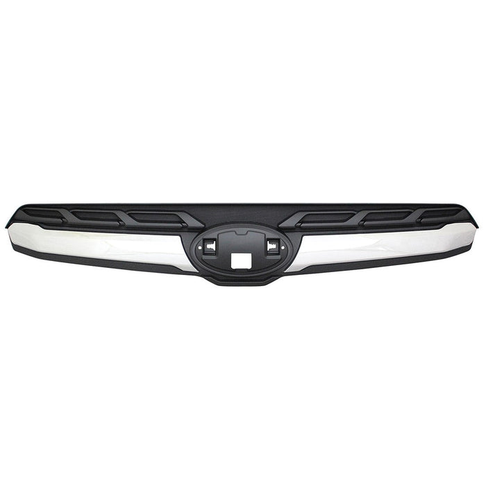 Subaru Forester CAPA Certified Grille Molding Type 2 Matte W/Chrome Mldg - SU1210104C