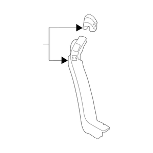Passenger Side Radiator Support image
