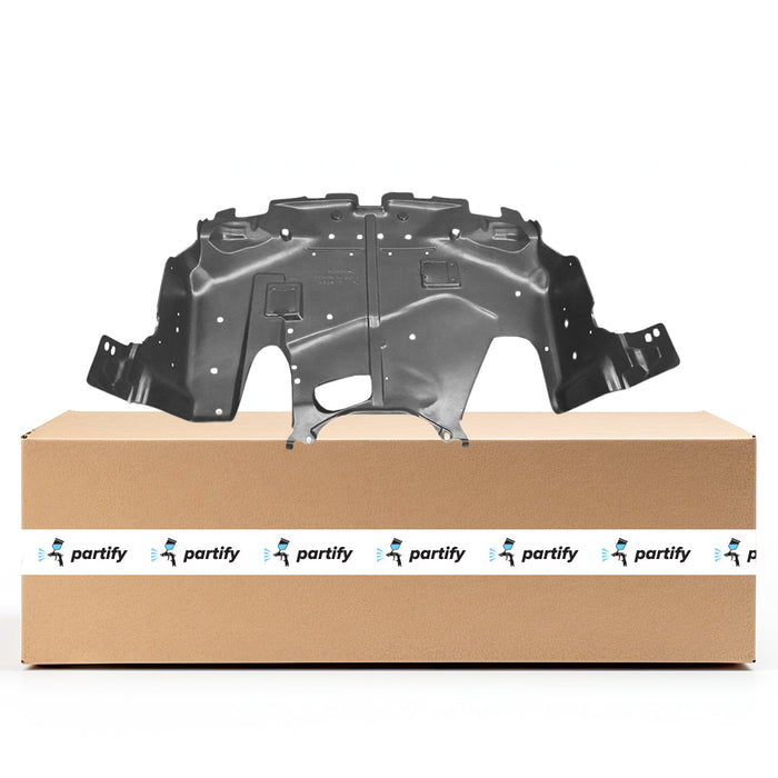 Subaru Crosstrek/Impreza/XV Crosstrek Front CAPA Certified Lower Undercar Shield Mat: Pe/Vacuum Form Hatchback/Sedan - SU1228117C