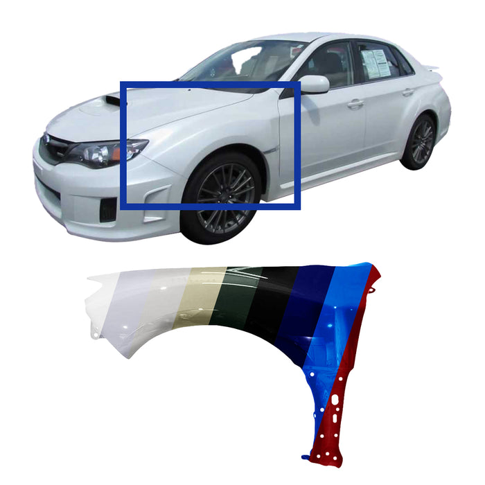 Subaru Impreza WRX / WRX STi Driver Side Fender - SU1240135