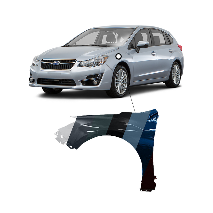 2012-2016 Subaru Impreza Driver Side Fender - SU1240136 — Partify 2012-2016 Subaru Impreza Driver Side Fender - SU1240136 — Partify