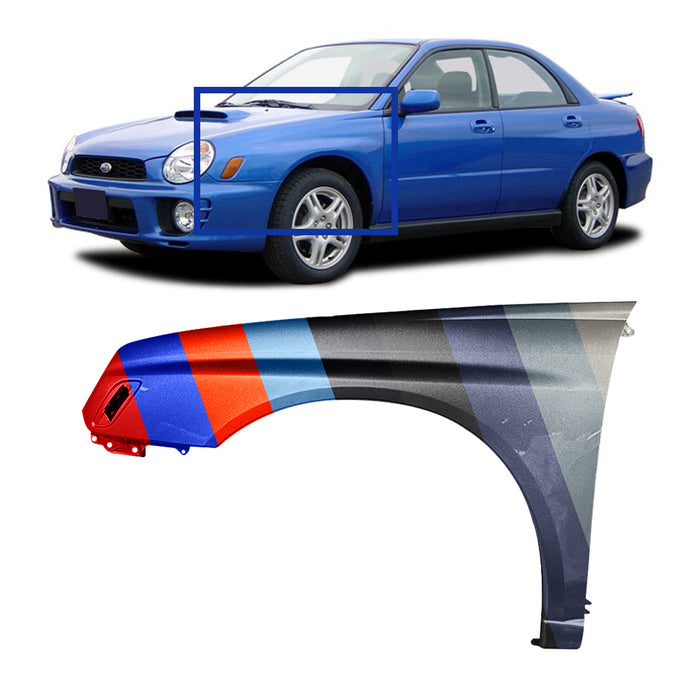 Subaru Impreza Sedan CAPA Certified Driver Side Fender - SU1240143C