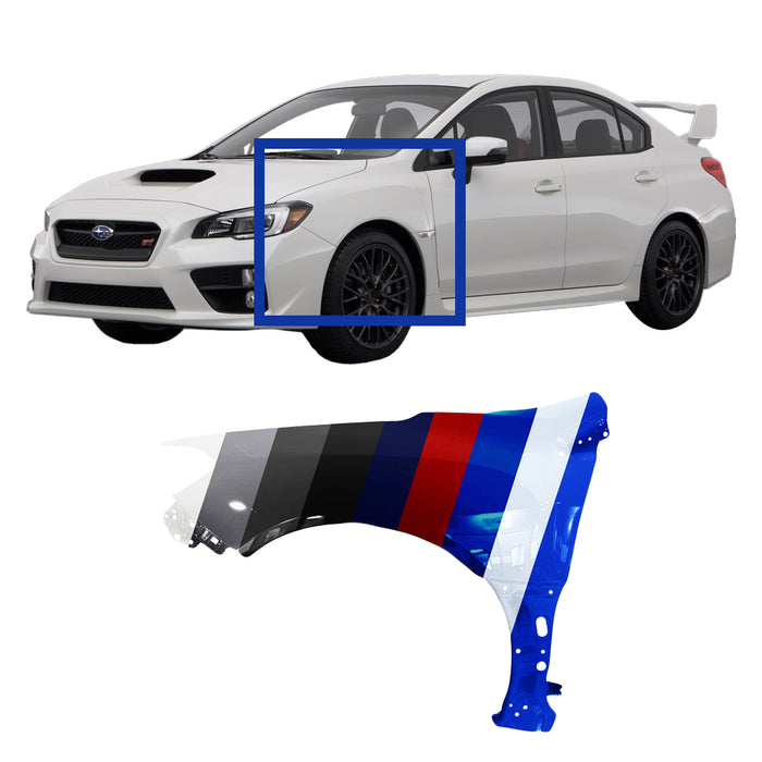 Subaru WRX / WRX STI CAPA Certified Driver Side Fender - SU1240150C