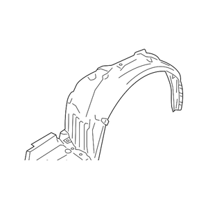 Driver Side Fender Liner image