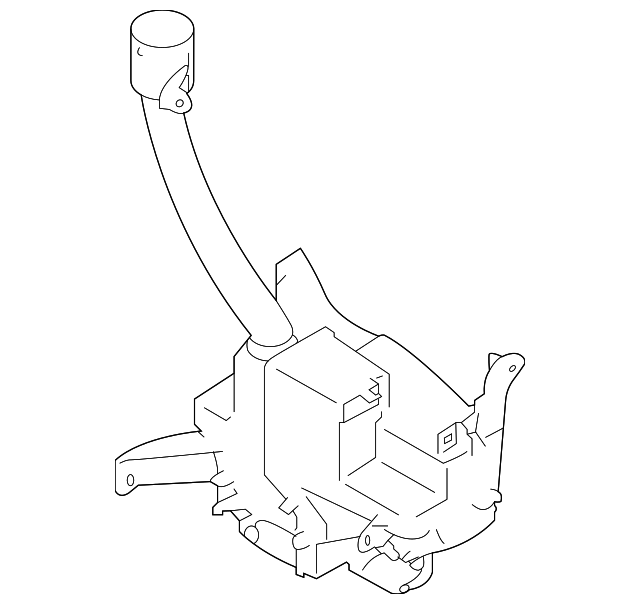 Subaru Legacy/Outback Washer Fluid Reservoir - SU1288115