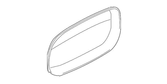 Subaru Crosstrek Door Mirror Cover Outdoor Without Signal Lamp - SU1327120