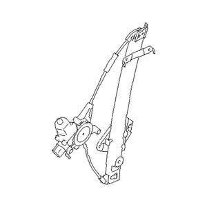 Rear Driver Side Window Regulator image