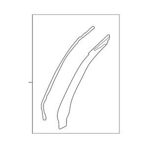 Rear Driver Side Wheel Arch Molding image