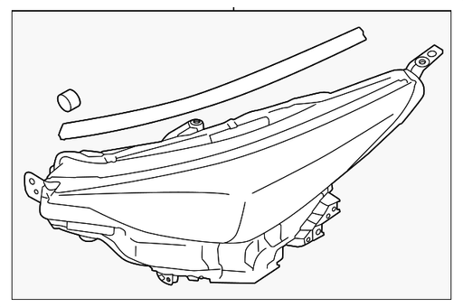 Subaru Crosstrek/Impreza Limited/Onyx Edition/Sport/Touring/Wilderness Headlight Assembly Limited - SU2502189