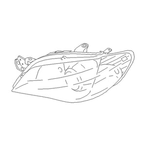 Passenger Side Headlight Assembly image