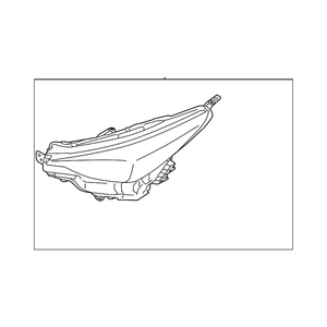Passenger Side Headlight Assembly image