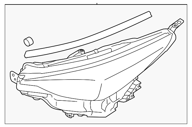 Subaru Crosstrek/Impreza Limited/Onyx Edition/Sport/Touring/Wildernes Headlight Assembly Limited - SU2503189