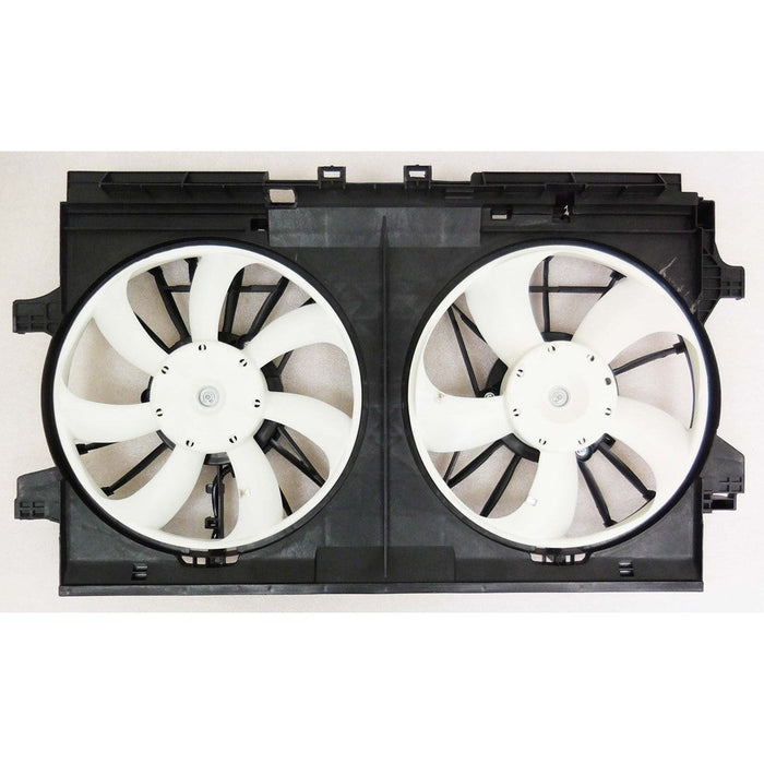 Subaru Impreza CAPA Certified Engine Cooling Fan Assembly Motor/Blade/Shroud Dual Fan Assy Hatchback/Sedan - SU3115135C