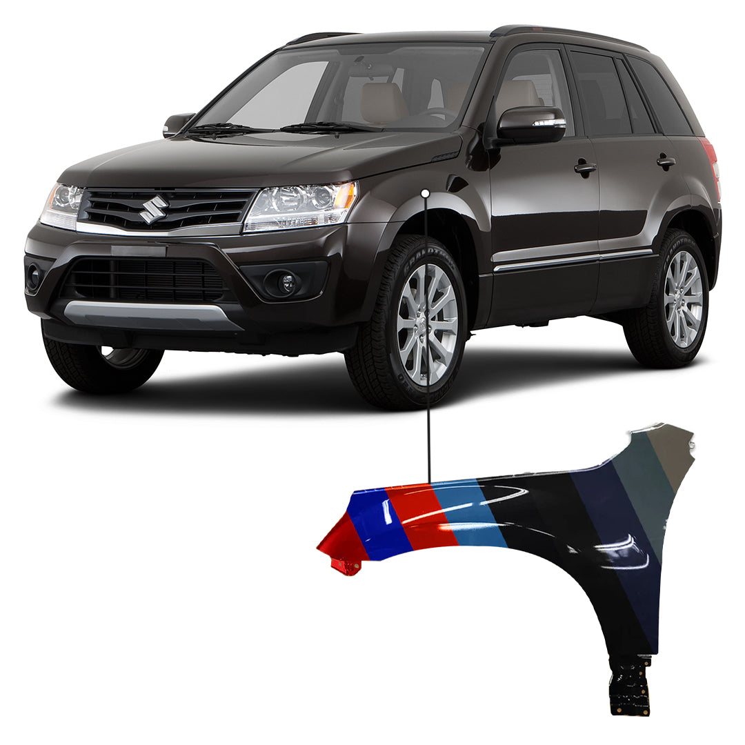 2006-2013 Suzuki Grand Vitara Front Driver Side Fender - SZ1240120 2006-2013 Suzuki Grand Vitara Front Driver Side Fender - SZ1240120