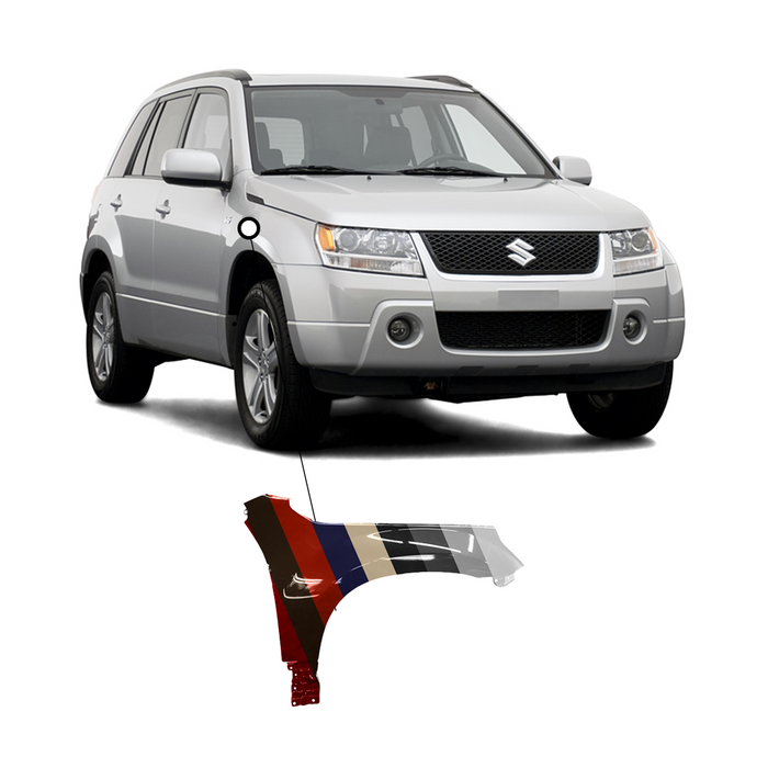 2006-2013 Suzuki Grand Vitara Right Passenger Side Rear View Mirror 2006-2013 Suzuki Grand Vitara Right Passenger Side Rear View Mirror