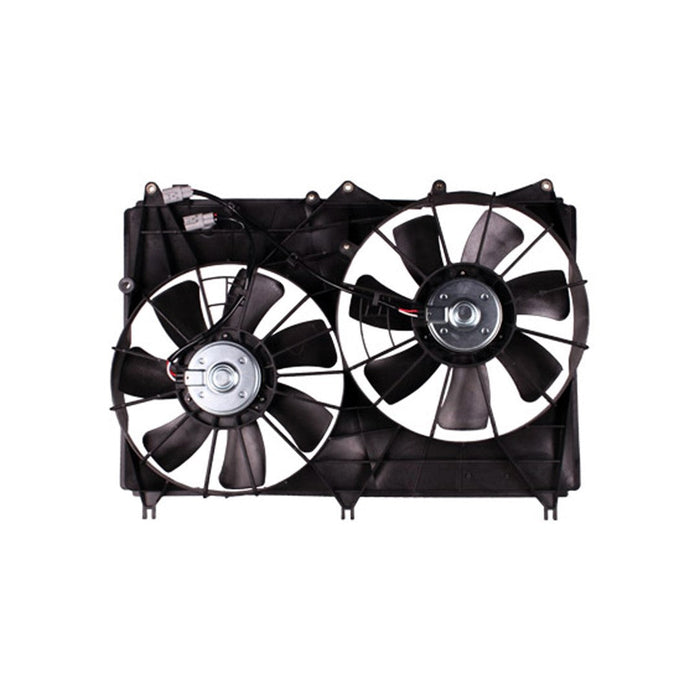 Suzuki Grand Vitara CAPA Certified Engine Cooling Fan Assembly Motor/Blade/Shroud Dual Fan Assy 2.7L V6 - SZ3115108C