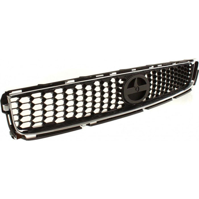 2005-2007 Scion TC Grille Chrome Black - SC1200104-Partify-Painted-Replacement-Body-Parts